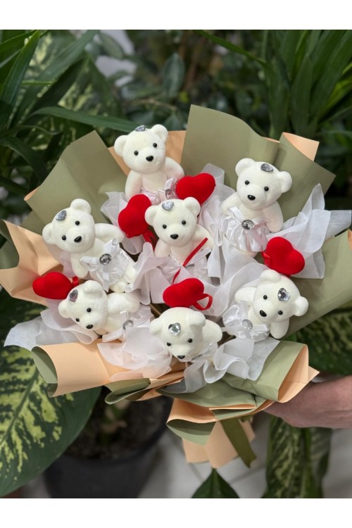 Ayıcık Buketi 7+5